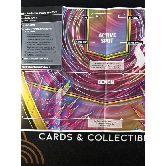 Mega Diancie Ex Battle Deck (Deck, coin, damage count, TCGO card, No Cards) - Picture 8 of 16